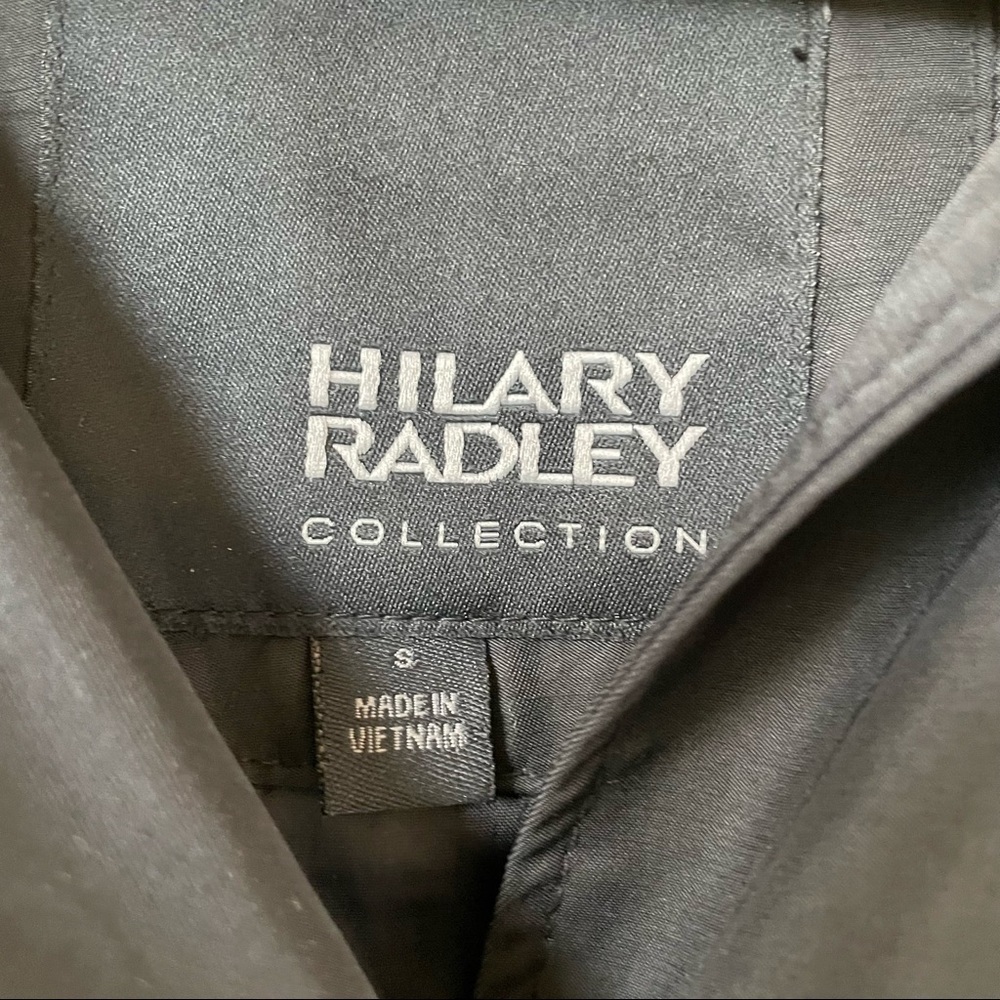 Hilary Radley Small Black Jacket with hood - Picture 3 of 6